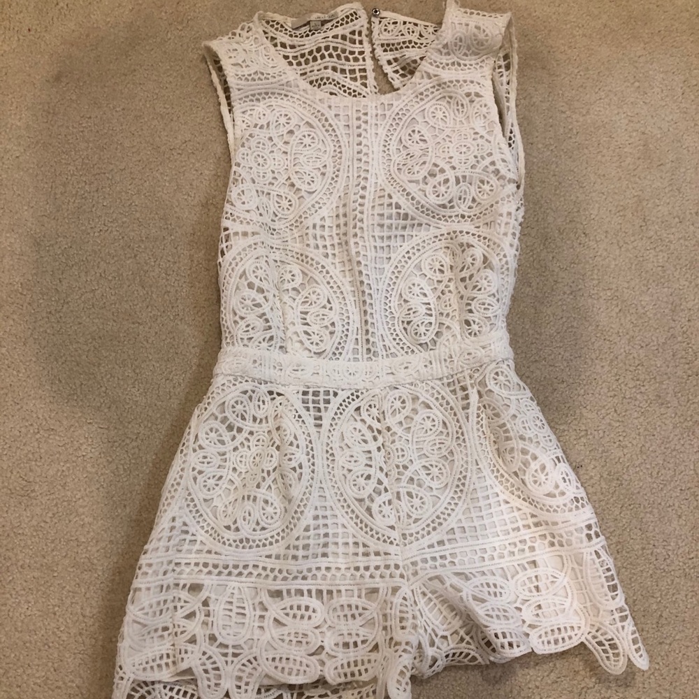 White romper